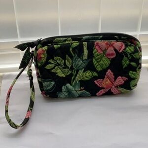 🟣Brand New Vera Bradley Colorful Floral Wristlet Purse/Wallet, Multicolored